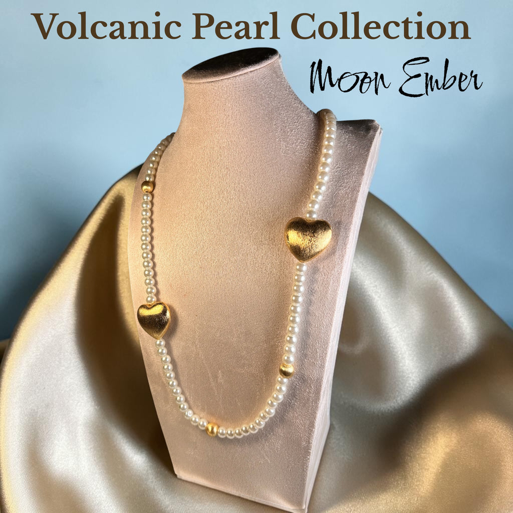 Volcanic Pearl Collection: Moon Ember