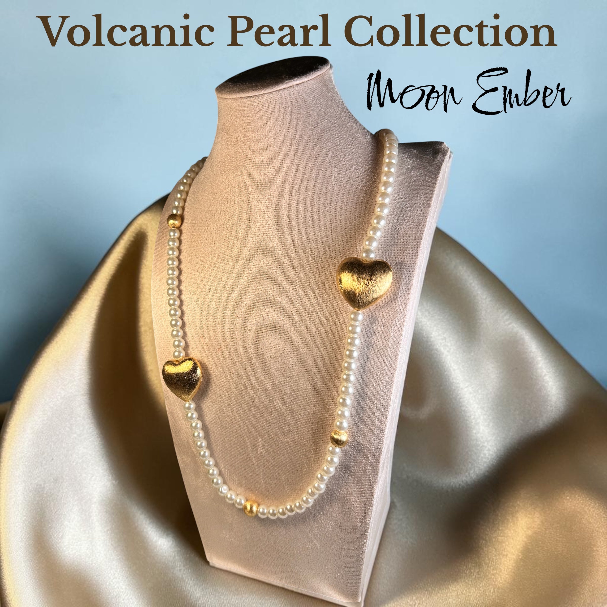 Volcanic Pearl Collection: Moon Ember