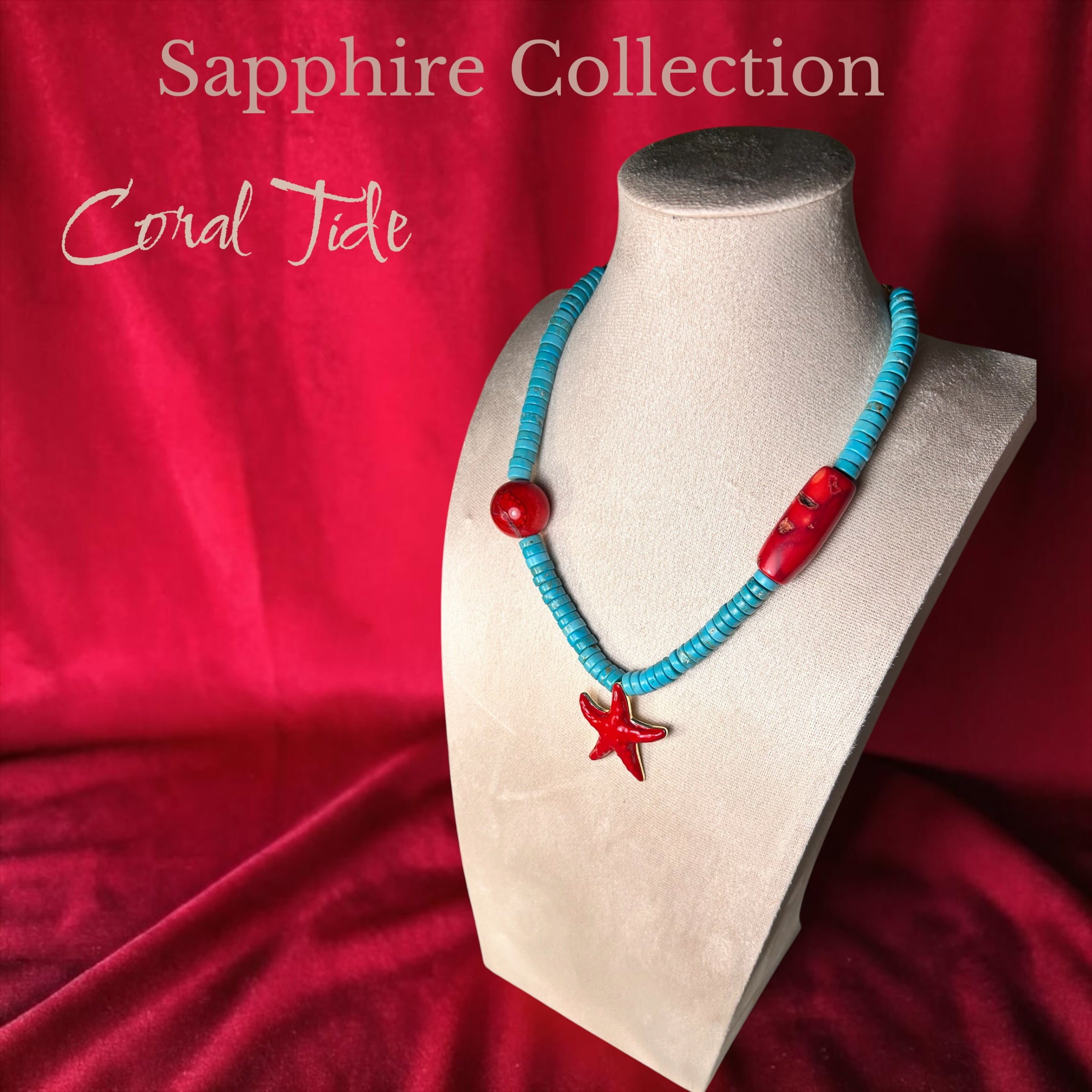 Sapphire Collection- Coral Tide
